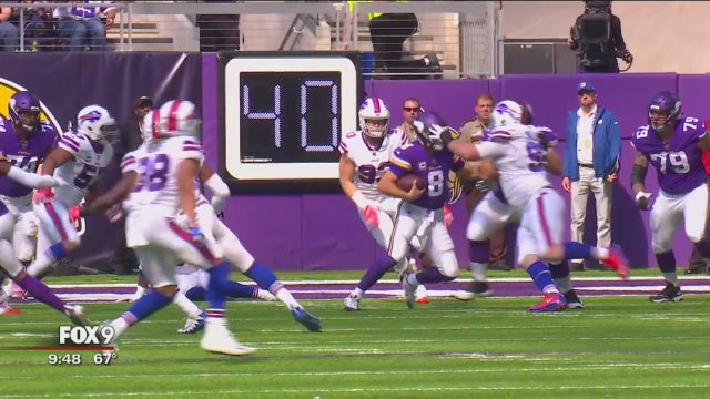 Vikings players, Coach Zimmer reflect on Sunday's Bills game
