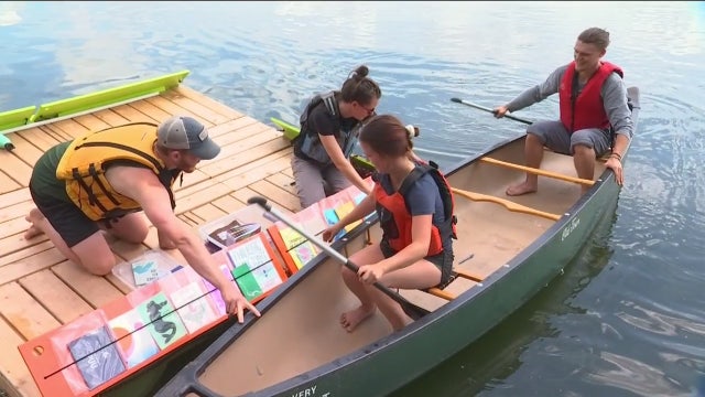 Floating Library at Lake Phalen