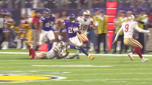 McKinnon expanding his game with Vikings