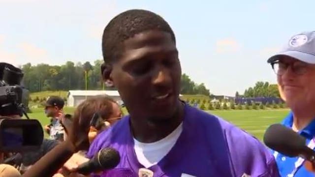 Rhodes, Diggs downplay training camp kerfuffle, call it a sibling rivalry