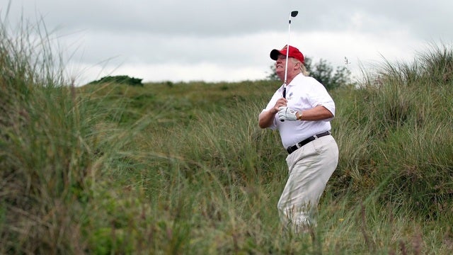 Documents: Trump golf course damaged sand dunes in Scotland