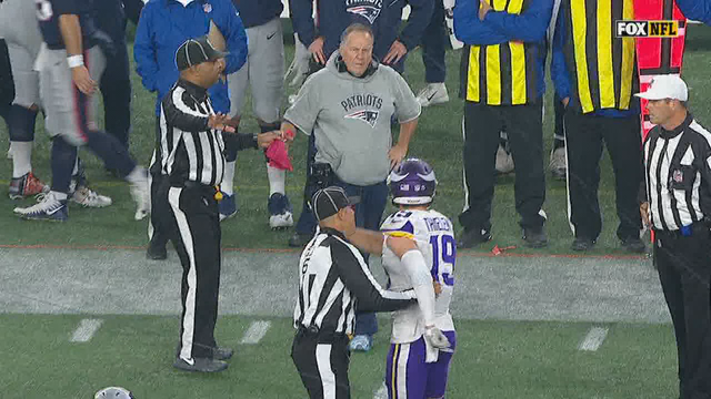 Thielen: 'Emotions were high' during exchange with Belichick