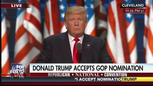 Trump pledges better times for US in convention finale