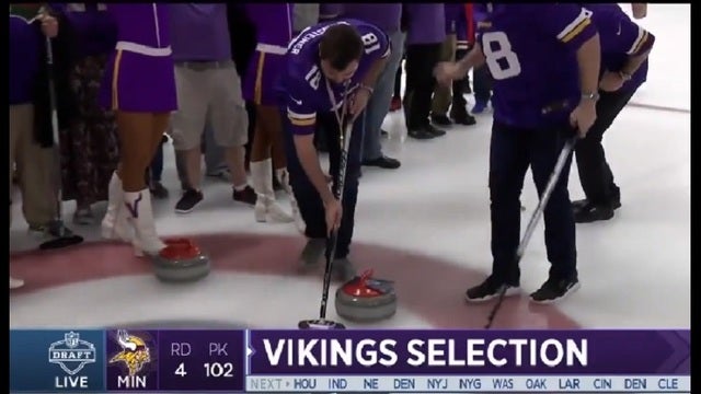 Olympic Curling Team announces Vikings draft pick Jayln Holmes