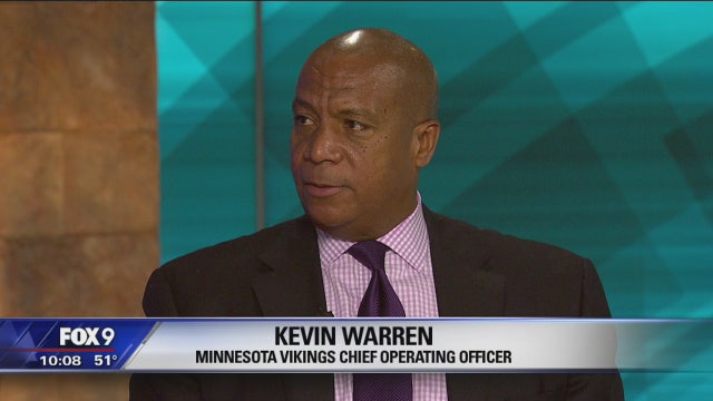 Minnesota Vikings' Kevin Warren on new Eagan facility