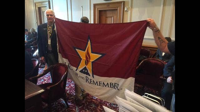 Push to make Honor and Remember Flag official state symbol