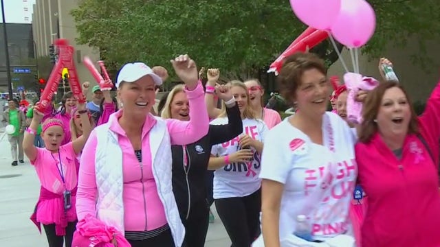 6,000 make Strides Against Breast Cancer at US Bank Stadium