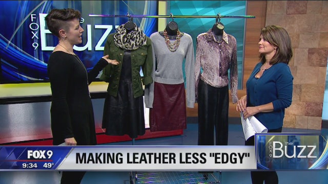Making leather less "edgy"
