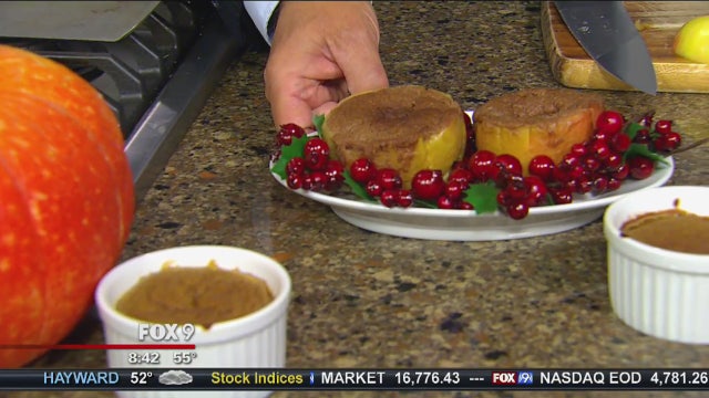 Clean autumn recipes: Blooming Apples, No-Crust Pumpkin Pie