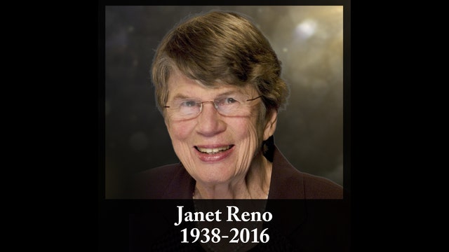 Janet Reno, former US attorney general, has died