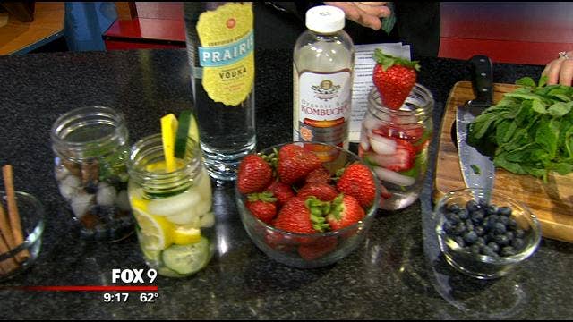 Summer cocktails with less calories