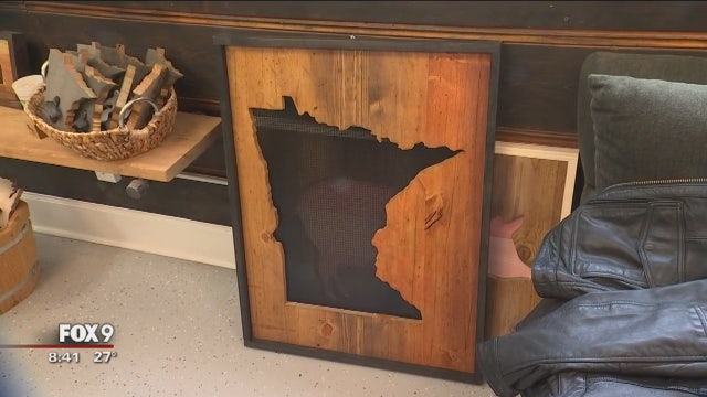 M.A. Rosko checks out Hagen & Oats woodworking