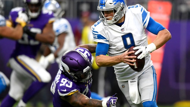Lions QB Matthew Stafford will play against Vikings