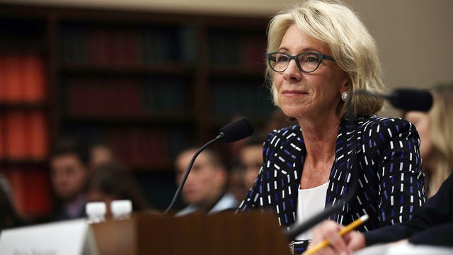 DeVos planning to scrap Obama rules on campus sexual assault