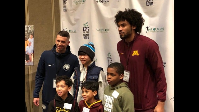 'Keys to the Locker Room' gets sports gear to inner city kids