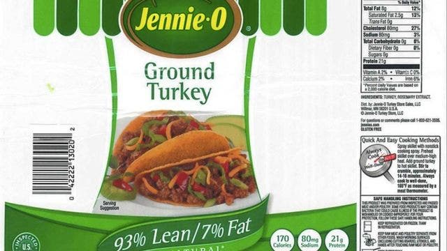 Jennie-O recalls more than 164,000 pounds of ground turkey