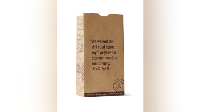 St. Paul Central student gets his words on Chipotle cups, bags