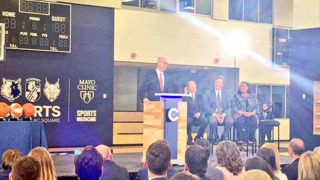 NBA commissioner: Timberwolves-Lynx facility the 'gold standard'