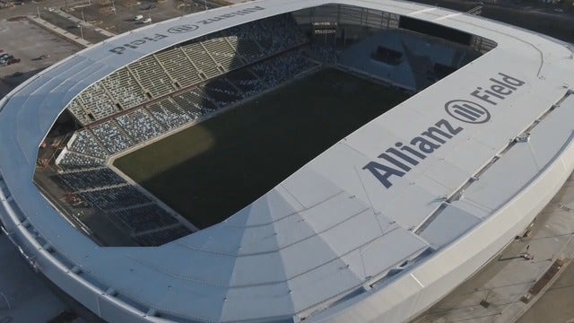 St. Paul, MNUFC highlight new rainwater reuse system at Allianz Field