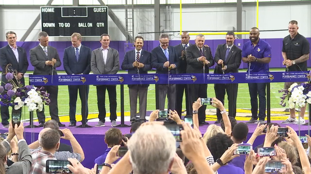 Goodell, Wilf family on hand at Vikings TCO Performance Center ribbon-cutting