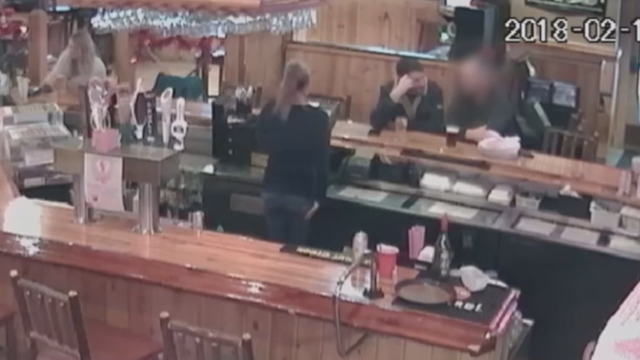 To serve and be served: Police chief seen drinking on camera before crash
