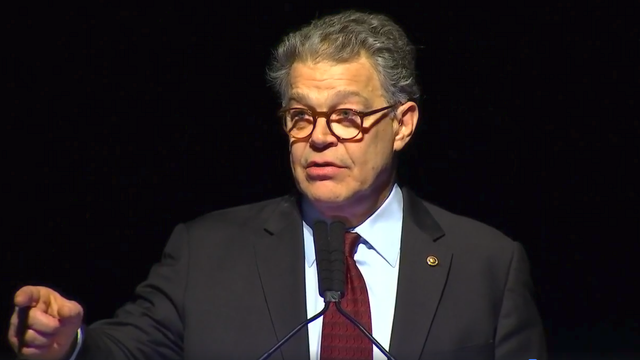 Sen. Al Franken's Minneapolis goodbye: 'I'm not giving up my voice'