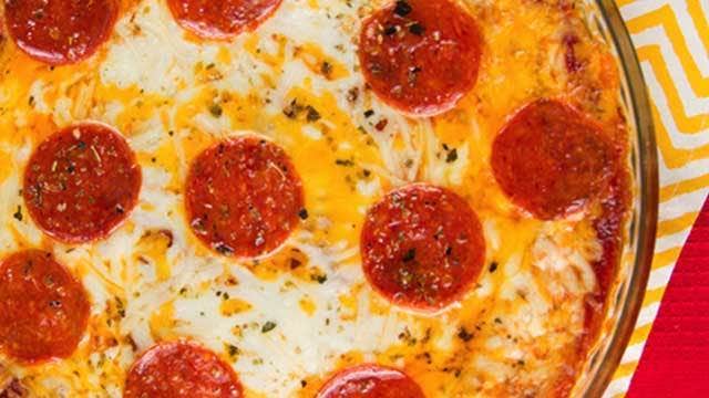 Ross Sveback's pizza dip recipe