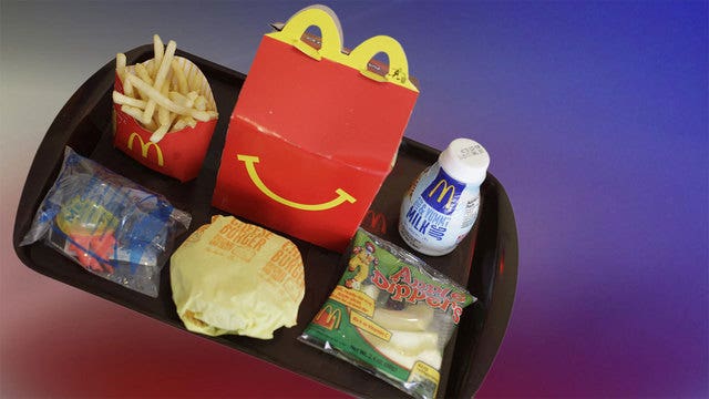 McDonald's pulls cheeseburgers from Happy Meals
