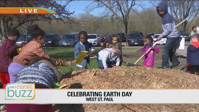 St. Paul students give back to pollinators on Earth Day