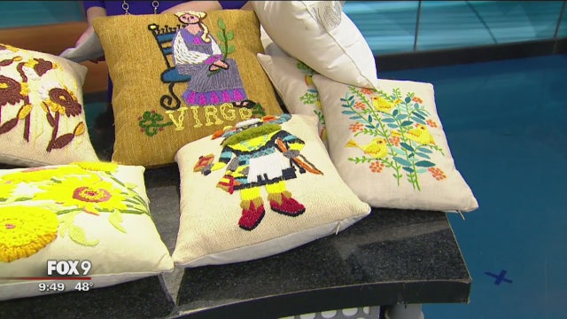 Needlepoint is making a comeback