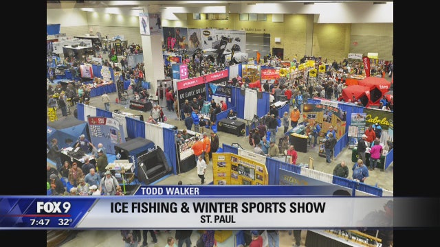 Ice Fishing and Winter Sports Show in St. Paul, Minn.