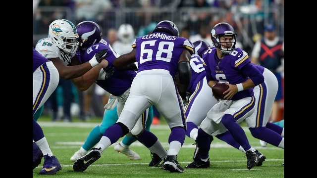 Vikings lose to Dolphins in final preseason game