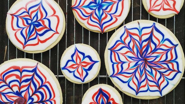 RECIPE: Fireworks cookies