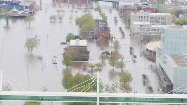 Parts of the Midwest underwater after rain, floods break levees