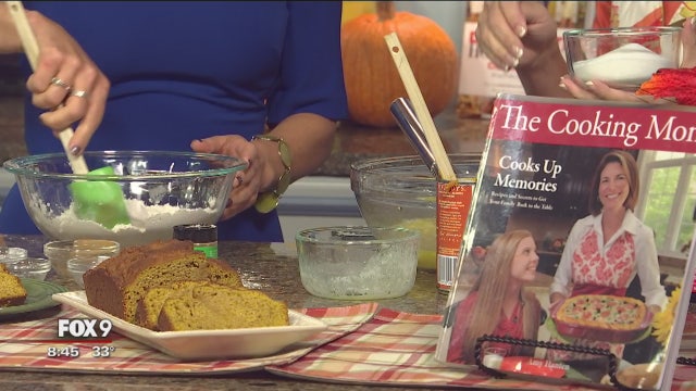 Autumn recipe: The Cooking Mom's pumpkin bread
