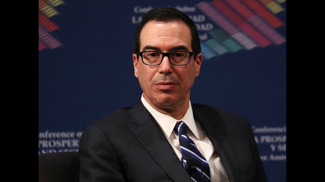 Secret Service interviews person over package of manure sent to Mnuchin