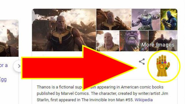 Google 'Thanos' right now and see what happens