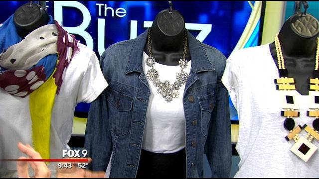 3 ways to style your white tee shirts