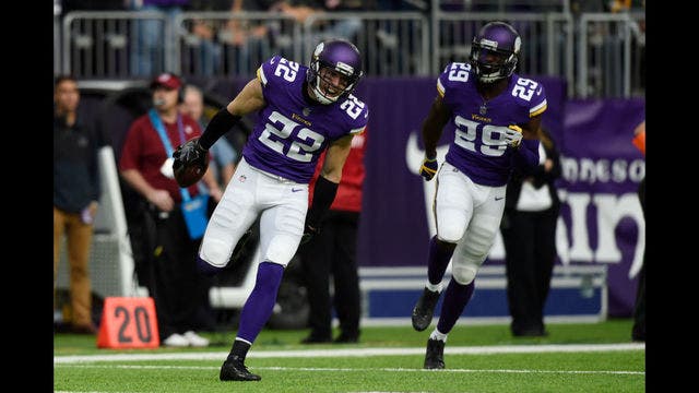 Xavier Rhodes, Harrison Smith named First Team All-Pro
