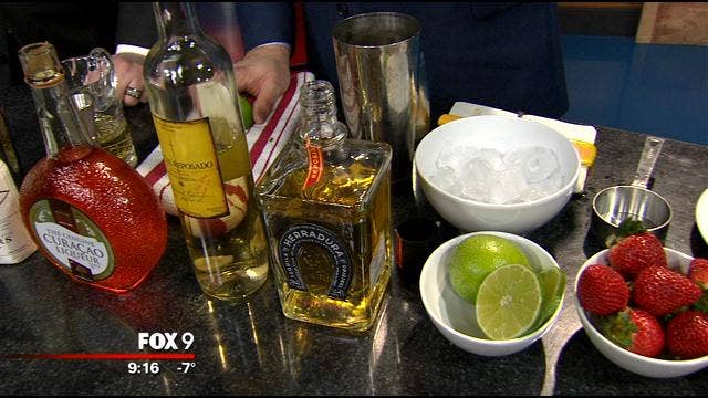 Strawberry-Mezcal Margarita