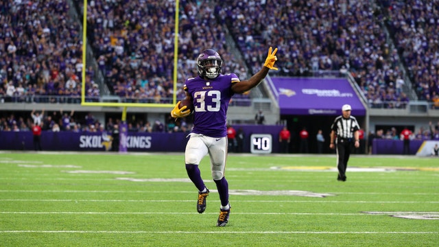 Vikings' run game takes off in 41-17 win over Dolphins