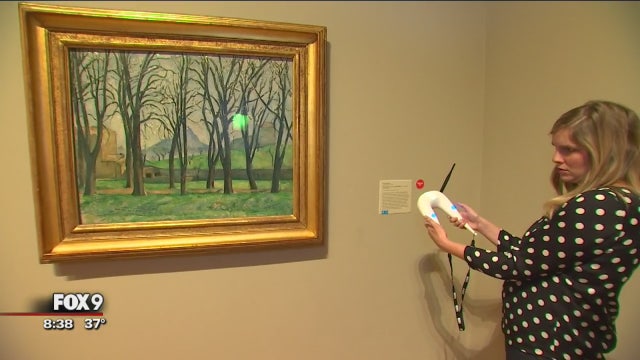 Find the path to new art with Mia's divining rod