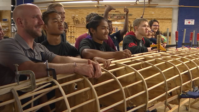 Urban Boat Builders helps students in Twin Cities