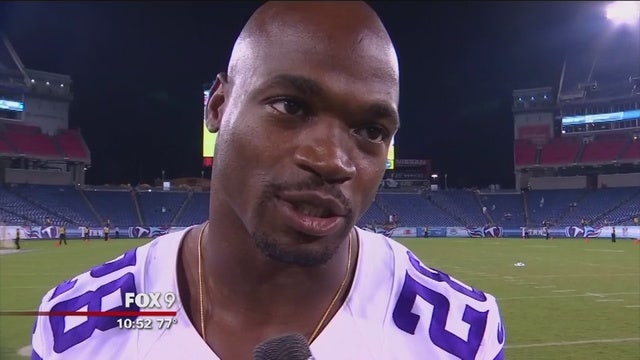 Adrian Peterson arrested in Texas for drunk driving, possessing weapon