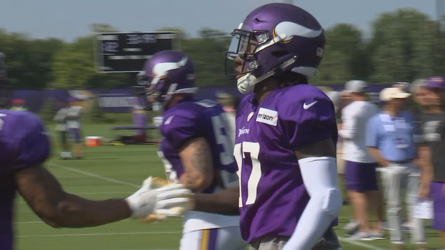 Undrafted rookie Holton Hill turning heads at Vikings training camp
