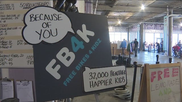 Free Bikes 4 Kidz hosts event at MOA