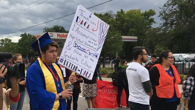 Trump ends DACA, Dreamers march in Minneapolis