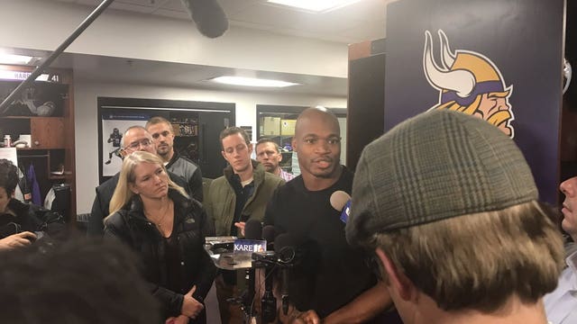 Adrian Peterson would like to stay in Minnesota