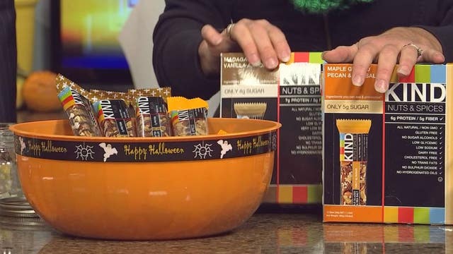 Tricks for healthier Halloween treats