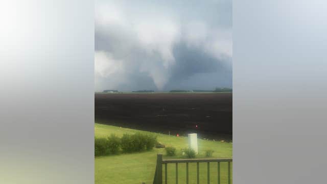Tornado spotted near Redwood Falls, Minn.